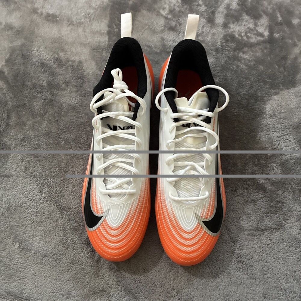 Nike Vapor Speed 3 TB White Orange HM8849-104 Men Football Cleats Size 14.5